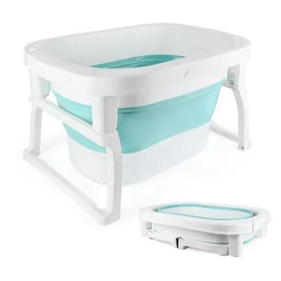 Baignoire pliante pour bébé avec pieds