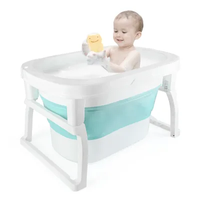 Baignoire pliante pour bébé avec pieds – image 2