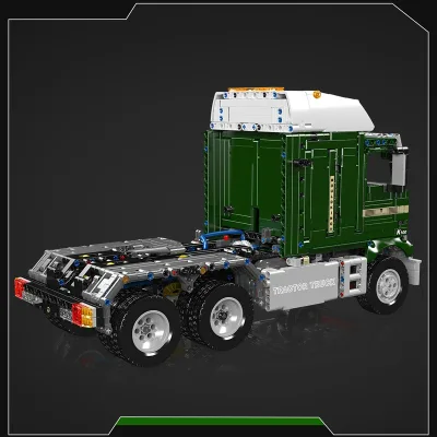Camion tracteur télécommandé en blocs de construction – image 2