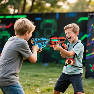 Jeu de tir laser infrarouge pour 2 joueurs – image 3