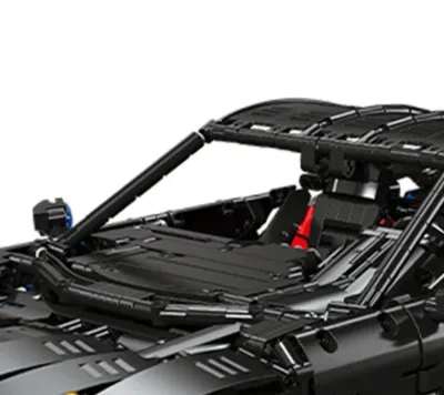 Kit de construction supercar noire, 3097 pièces – image 3