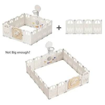 Panneaux d'extension pour parc bébé en plastique – image 2