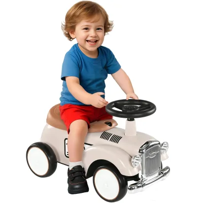 Porteur voiture à pédales bébé, rangement