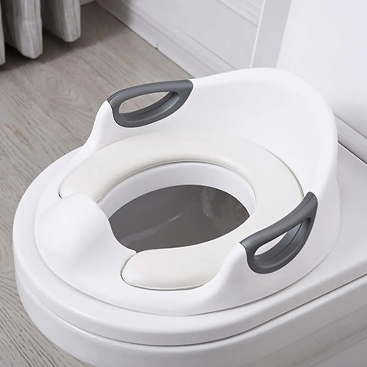 Réducteur de toilette enfant avec dossier