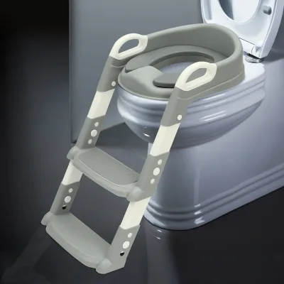 Réducteur de toilette pliant avec marches