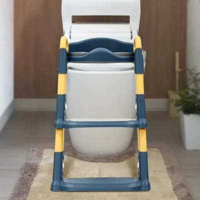 Siège de toilette pliable avec marches pour enfant – image 3
